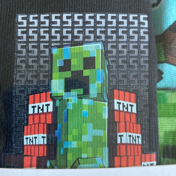 NIB - Minecraft Boys Boxer Briefs 5pk Size 4 by Handcraft - Picture 2 of 4